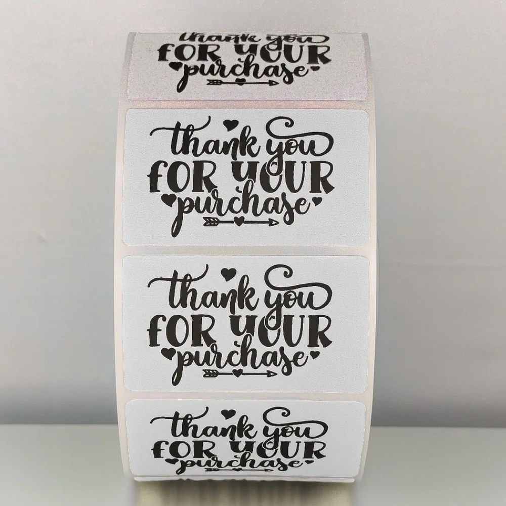 Thank You For Your Purchase Stickers – Small Business Packaging Labels 2